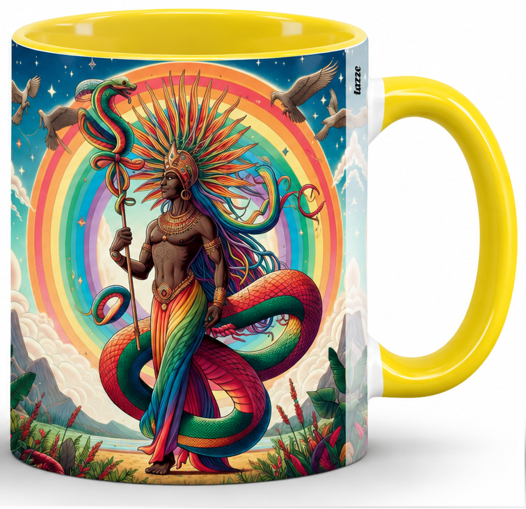 Caneca Oxumaré - Coleção Sagrado em Cores - imagem 2