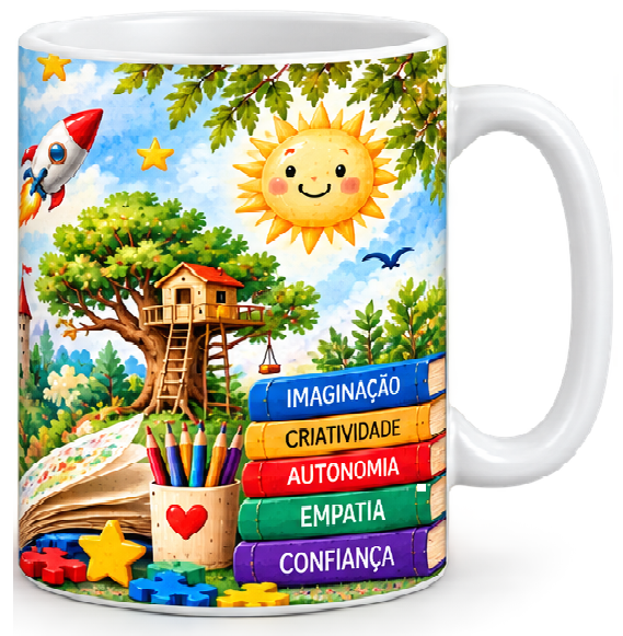 Caneca Mundo Lúdico - imagem 3