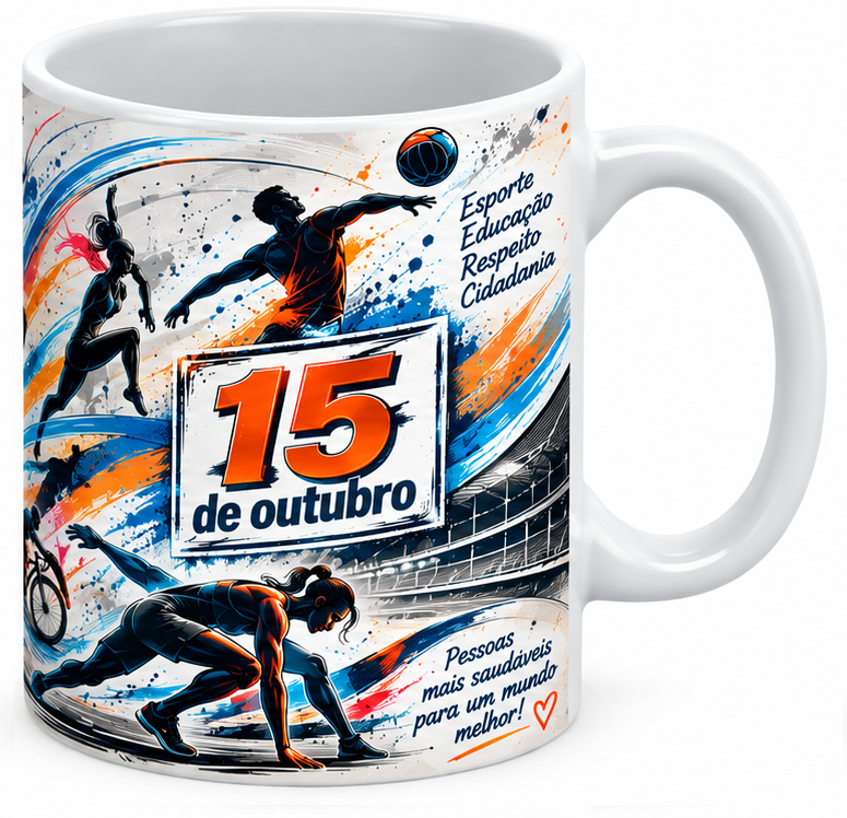 Caneca Educador - Educação Física - imagem 3