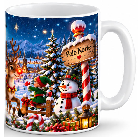 Caneca Oficina do Papai Noel - imagem 3