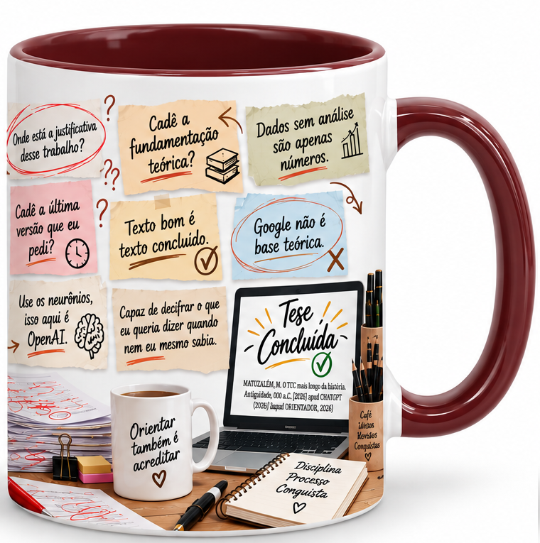 Caneca Tese Concluída - imagem 2