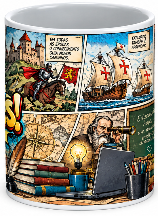 Caneca Educador - História - imagem 2