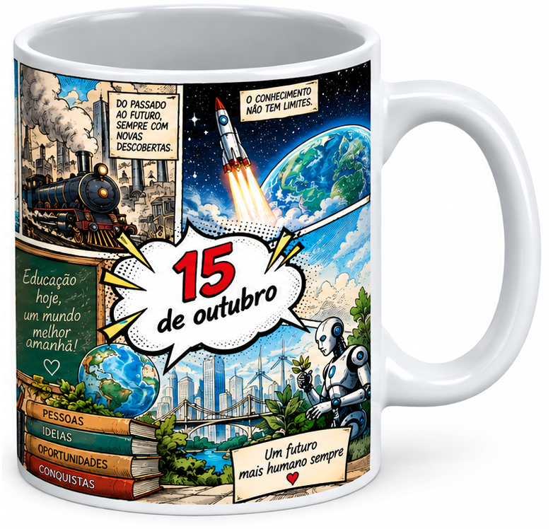 Caneca Educador - História - imagem 3