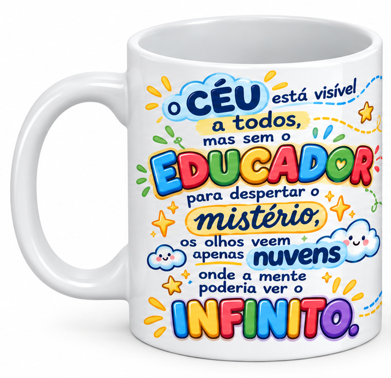 Caneca Olhos para o Infinito