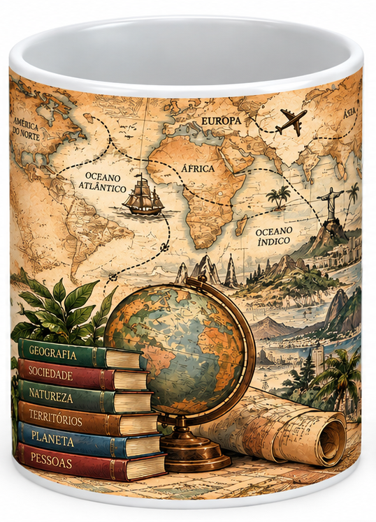 Caneca Educador - Geografia - imagem 2